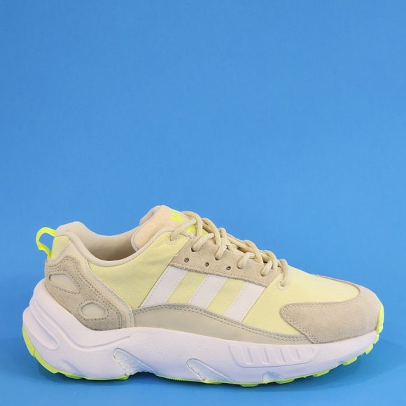 Adidas ZX 22 BOOST Sand/Cloud White/Yellow Tint Women's Sneakers GW8317 NWT - Picture 2 of 6